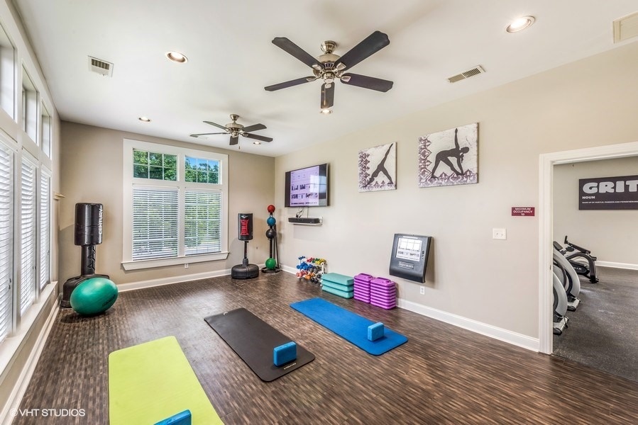 Flex Rooms With Fitness Space For Yoga, Spin And Pilates at Brittany Commons Apartments, Spotsylvania, VA, 22553